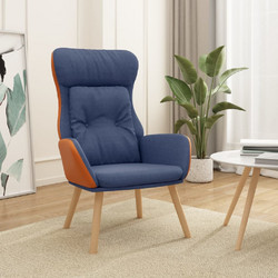 vidaXL Πολυθρόνα Relax Μπλε 341305