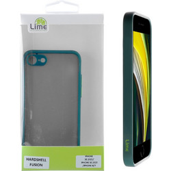 Lime Θηκη Iphone Iphone Se 2022/Iphone Se 2020/Iphone 8/7 4.7'' Hardshell Fusion Full Camera Protection Blue With Yellow KEYS
