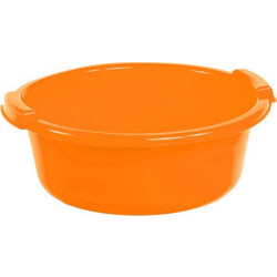 Λεκάνη Στρογγυλή 4lt Πορτοκαλί Νο173 O30x11cm