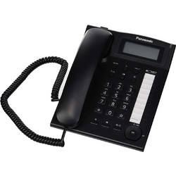 Panasonic KX-TS880 Ενσύρματο Τηλέφωνο με Ανοιχτή Ακρόαση Μαύρο