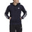 Adidas Essentials French Terry 3-Stripes Ανδρική Ζακέτα Φούτερ με Κουκούλα και Φερμουάρ Μαύρη GK9033