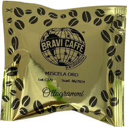 Bravi Cafe Μερίδα εσπρέσο e.s.e Bravi Oro (150) BRAVI ORO