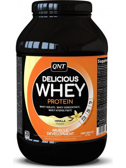 QNT Delicious Whey Vanilla Πρωτεΐνη Ορού Γάλακτος Γράμμωσης 908gr