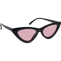 Vitorgan EyeLead L652 Γυναικεία Γυαλιά Ηλίου Cat Eye Κοκάλινα Μαύρα με Ροζ Polarized Φακό