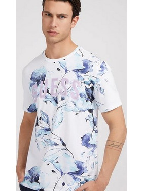 GUESS M2GI12J1311-P75O TSHIRT BLUE PEONIA