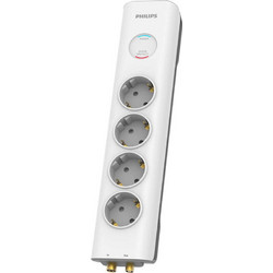Philips Πολύπριζο 4 θέσεων SPN7041WA/GRS (1150100-0010)