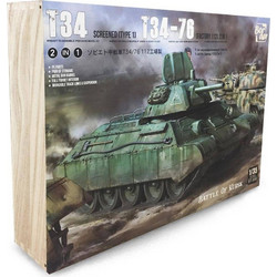Border Model T34E and T34-76 Factory 112 Συναρμολογούμενο Πλαστικό Μοντέλο Τανκ 1:35