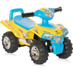 Lorelli ATV Περπατούρα Ride On Αυτοκινητάκι 12m+ Κίτρινη