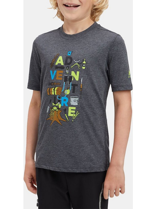 McKINLEY Zorma II Παιδικό T-Shirt Κοντομάνικο Ανθρακί 417930-057