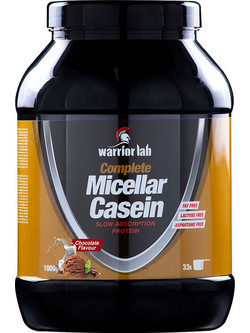 Warriorlab Micellar Casein Chocolate Πρωτεΐνη Γράμμωσης Χωρίς Λακτόζη 1kg