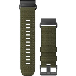 Garmin QuickFit 26mm Λουράκι Υφασμάτινο Ranger Green (Fenix 6X / 6X Pro / 7X)
