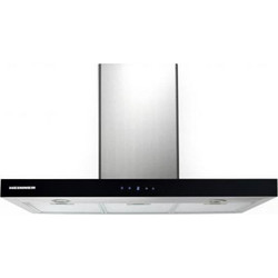 Heinner DCH-6590TIX Απορροφητήρας Καμινάδα-Τζάκι 90cm Inox Μαύρος