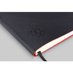 Raspberry Pi σημειωματάριο Black Red