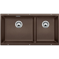 Blanco Subline 480/320-U Υποκαθήμενος Νεροχύτης Γρανίτη Coffee 523593 85.5x46cm