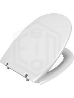 ΕΒΙΟΠ Καπάκι Λεκάνης Οβάλ από Βακελίτη Λευκό 02-01
