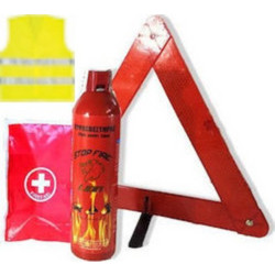 ΣΕΤ ΚΤΕΟ-ΠΥΡΟΣΒΕΣΤΗΡΑΣ 750 ml ΤΡΙΓΩΝΟ ΓΙΛΕΚΟ ΦΑΡΜΑΚΕΙΟ FIRST AID Με Πιστοποίηση Din 13164-2022 (ΤΟ ΣΕΤ ΕΜΠΕΡΙΕΧΕΤΑΙ ΣΕ ΘΗΚΗ )
