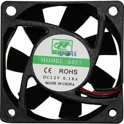 Adeleq Εξαεριστήρας 60x60x15mm 12V Dc 11-06015