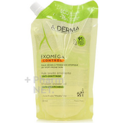 A-Derma Exomega Control Emollient Shower Oil Refill 500ml