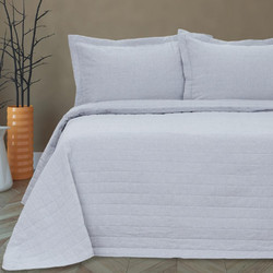 Borea Κουβερλί Λινό Μονό 160 x 220 cm Μπεζ