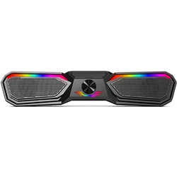 Havit SK750BT Ασύρματα Ηχεία Υπολογιστή 2.0 10W με Bluetooth & RGB Φωτισμό Black