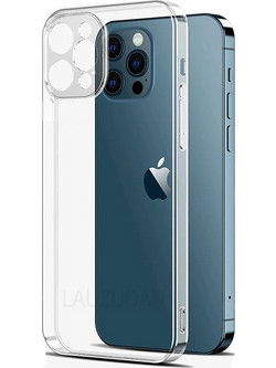 Transparent Silicone Case iPhone 14 Pro Διαφανής Θήκη Σιλικόνης