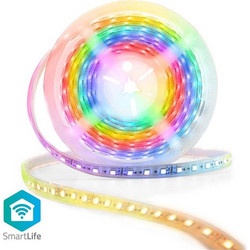 NEDIS WIFILS51CRGB SMARTLIFE FULL COLOUR LED STRIP 5000mm IP65 700lm