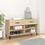 vidaXL Παπουτσοθήκη Ξύλινη Sonoma Μ102xΠ35xΥ55cm 812828