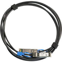 MikroTik SFP+ Καλώδιο Οπτικής Ίνας 1m Black XS+DA0001