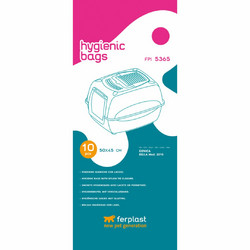Ferplast Σακούλες Υγιεινής FPI 5365 50 x h 45 cm Ανταλλακτικές με κορδόνι για τις τουαλέτες γάτας Ferplast Cosmic, Prima και Prima Cabrio