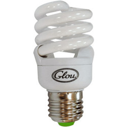 GLOU, Λάμπα Οικονομίας Full Spiral T2 15W 12V E27 DC 2700K