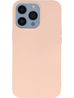 Vivid Silicone Back Cover Baby Pink (iPhone 13 Pro)