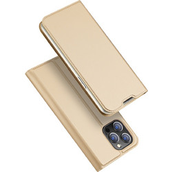 Dux Ducis Skin Pro Book Gold (iPhone 14 Pro Max)