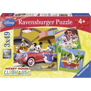 Παιδικό Puzzle Ravensburger Disney Όλοι Αγαπούν Τον Μίκυ 3x49 Κομμάτια
