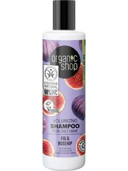 Natura Siberica Organic Shop Volumizing Φυτικό Σαμπουάν για Όγκο για Λιπαρά Μαλλιά 280ml