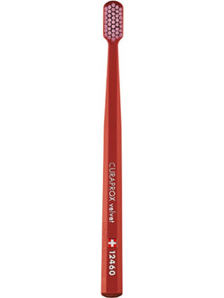 Curaprox CS12460 Velvet Οδοντόβουρτσα Καφέ Ρόζ