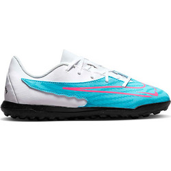 Nike Jr. Phantom GX Club TF DD9567-446 Παιδικά Ποδοσφαιρικά Παπούτσια με Σχάρα Μπλε Λευκά