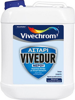 Vivechrom Vivedur Ακρυλικό Αστάρι Νερού Νερού 1lt