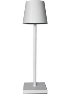 Eurolamp 144-70013 Πορτατίφ Αφής LED με Μπαταρία Λευκό Φ10xΥ38cm