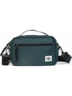 Lee Cooper Ανδρική Τσάντα Ώμου / Χιαστί Πράσινη 27843-27