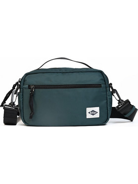 Lee Cooper Ανδρική Τσάντα Ώμου / Χιαστί Πράσινη 27843-27