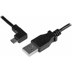StarTech USB 2.0 Cable USB-A male - micro USB-B male Μαύρο 1m (USBAUB1MLA)