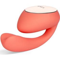 LELO Ida Wave Κλειτοριδικός Δονητής για Ζευγάρια με App Control Κόκκινος
