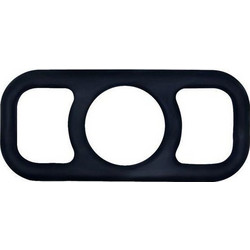 Baile Training Cockring Ελαστικό Δαχτυλίδι Πέους Σιλικόνης 2.8cm Μαύρο