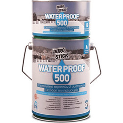 Durostick Waterproof 500 Ελαστομερές Πολυουρεθανικό Στεγανωτικό Ταράτσας Λευκό 20kg
