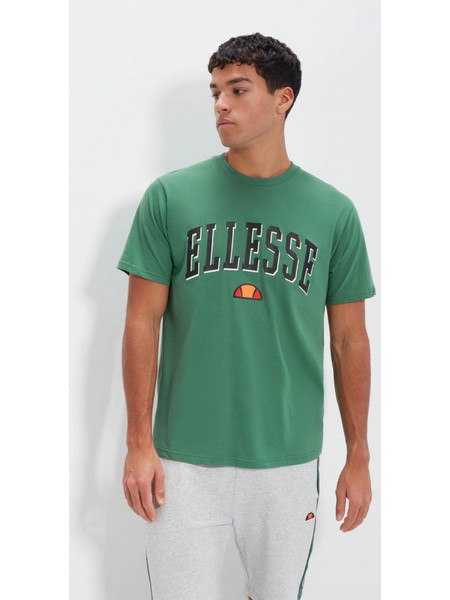 Ellesse Ανδρικό T-shirt Πράσινο με Στάμπα