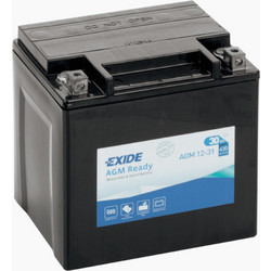 Exide Μπαταρία Μοτοσυκλέτας AGM12-31 430A 30Ah