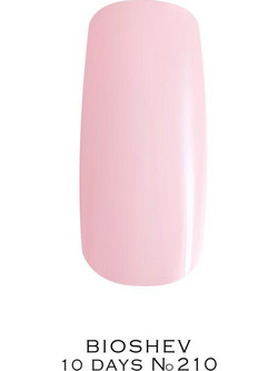 Bioshev 10 Days Color Gel Effect 210 Gloss Βερνίκι Νυχιών Μακράς Διαρκείας 11ml