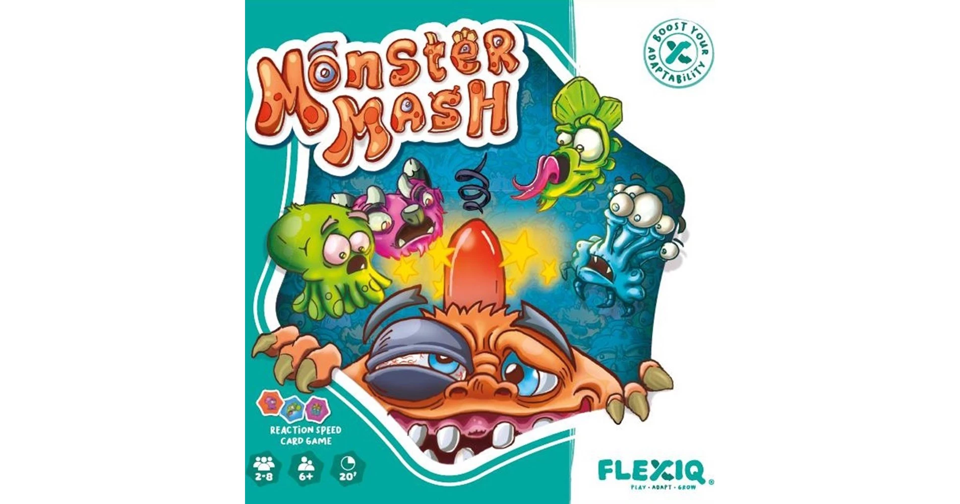 FlexiQ Monster Mash Επιτραπέζιο Παιχνίδι για Παιδιά 6+ Ετών για 2-8 ...