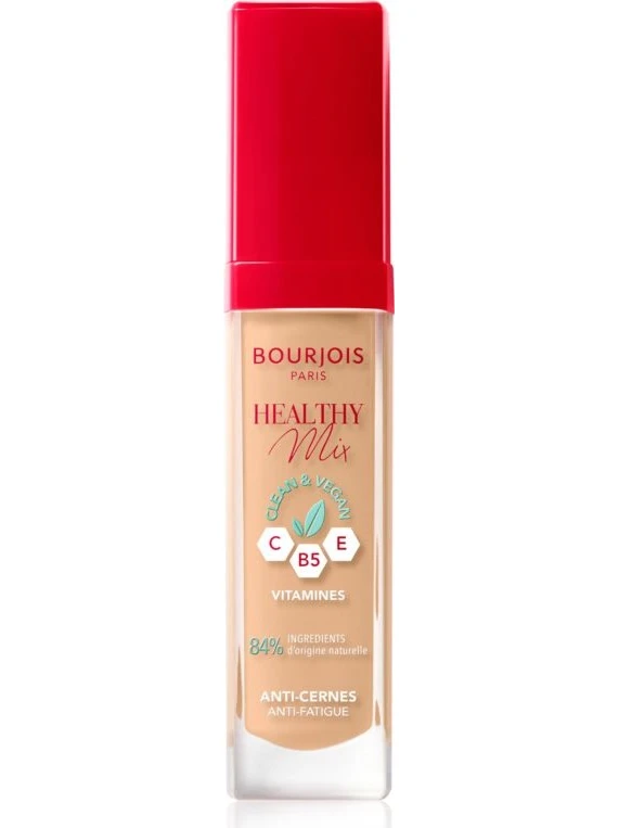 Anti-cernes BOURJOIS Healthy Mix Clean Anti-Fatigue - Teinte 54 Golden Beige, 7.8 Ml Neuf