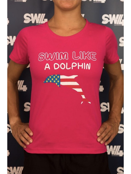 SW4 Swim like a dolphin pink